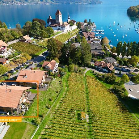 Seaside-Lodge, Top Apartment Spiez Kültér fotó