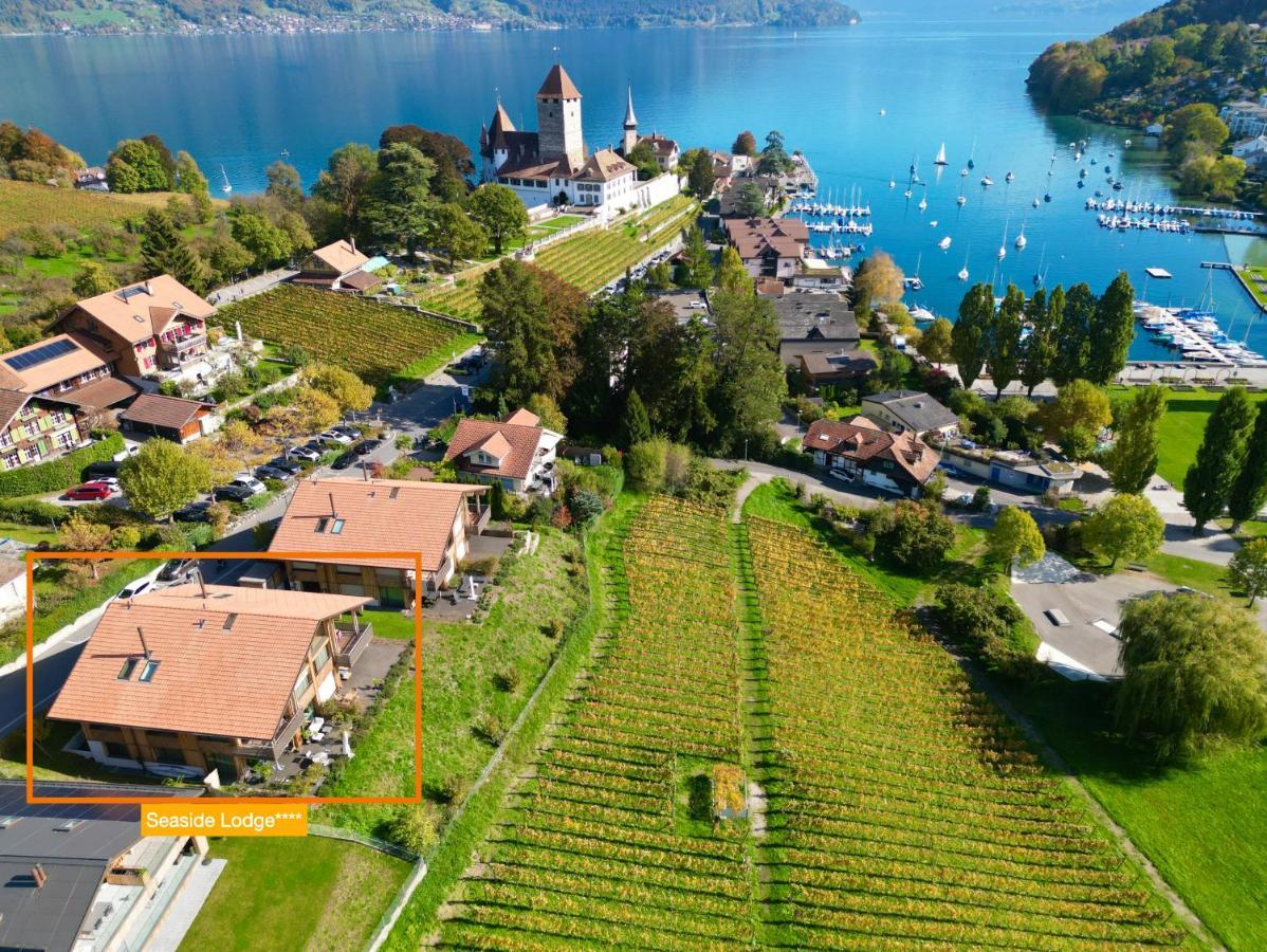 Seaside-Lodge, Top Apartment Spiez Kültér fotó