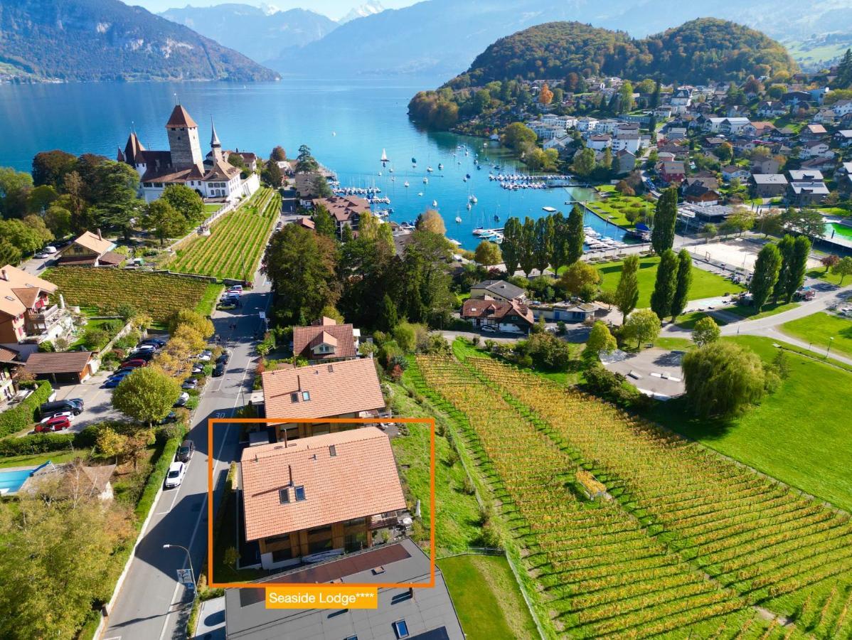 Seaside-Lodge, Top Apartment Spiez Kültér fotó