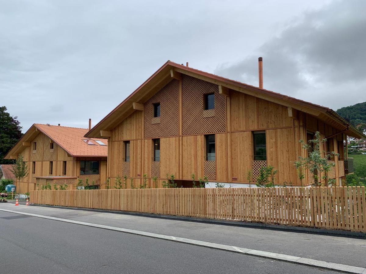 Seaside-Lodge, Top Apartment Spiez Kültér fotó
