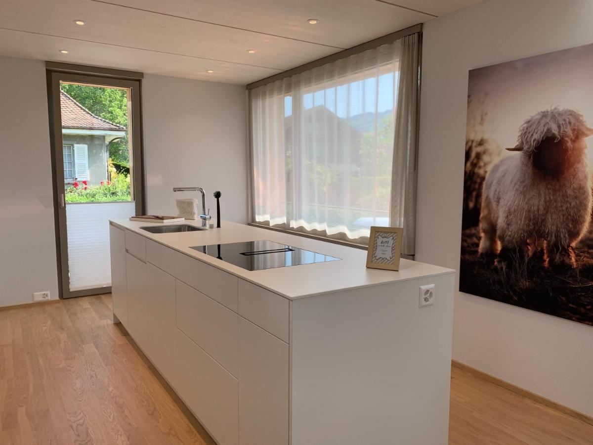 Seaside-Lodge, Top Apartment Spiez Kültér fotó
