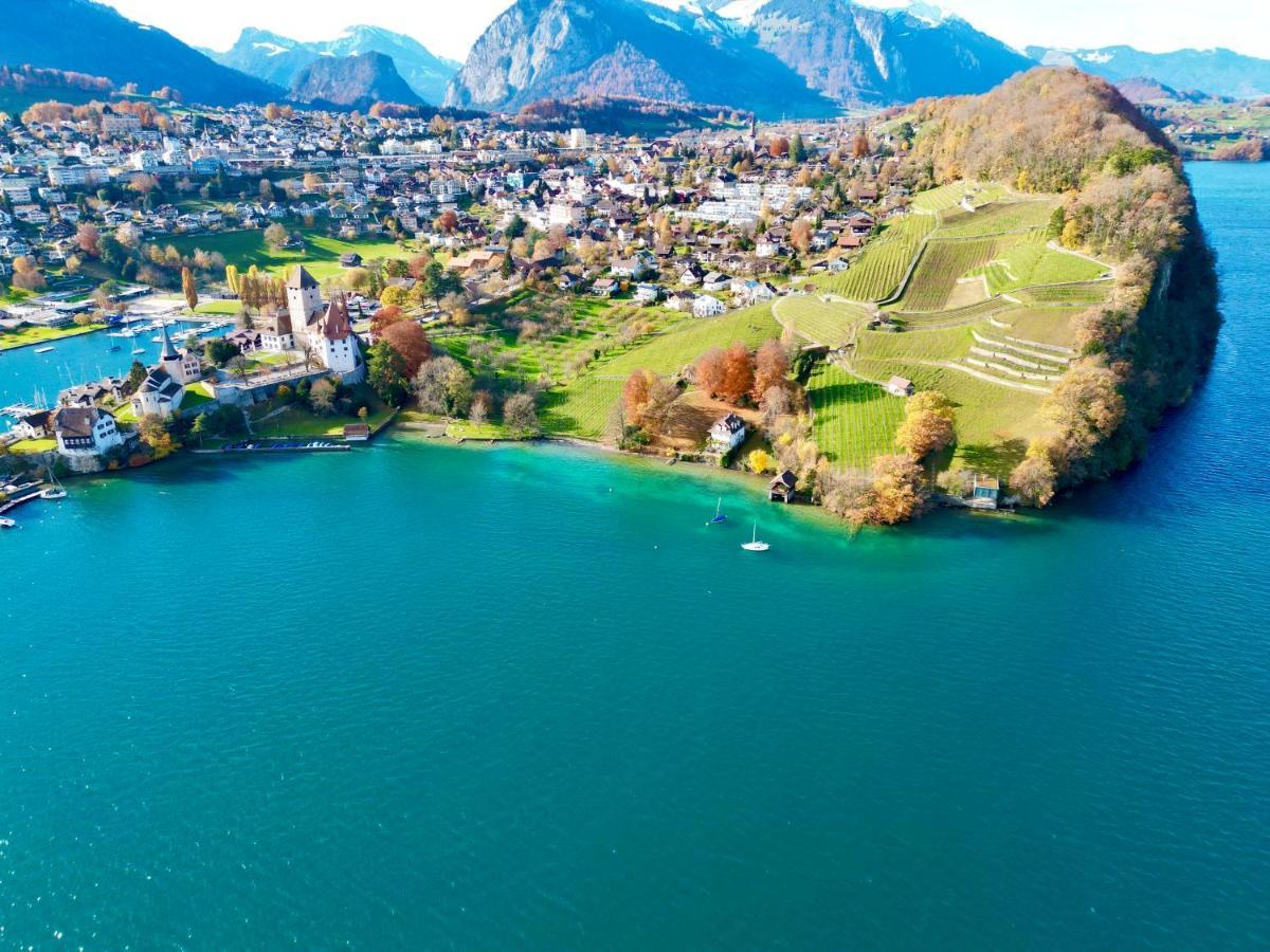 Seaside-Lodge, Top Apartment Spiez Kültér fotó