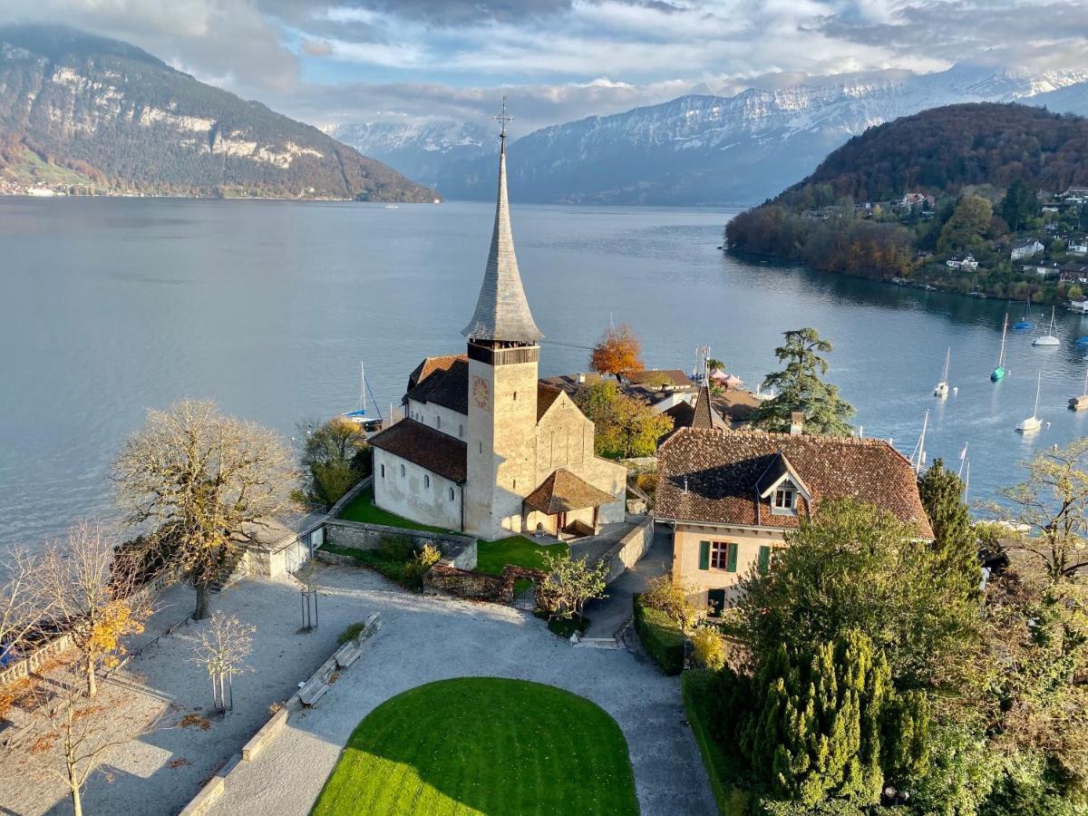 Seaside-Lodge, Top Apartment Spiez Kültér fotó