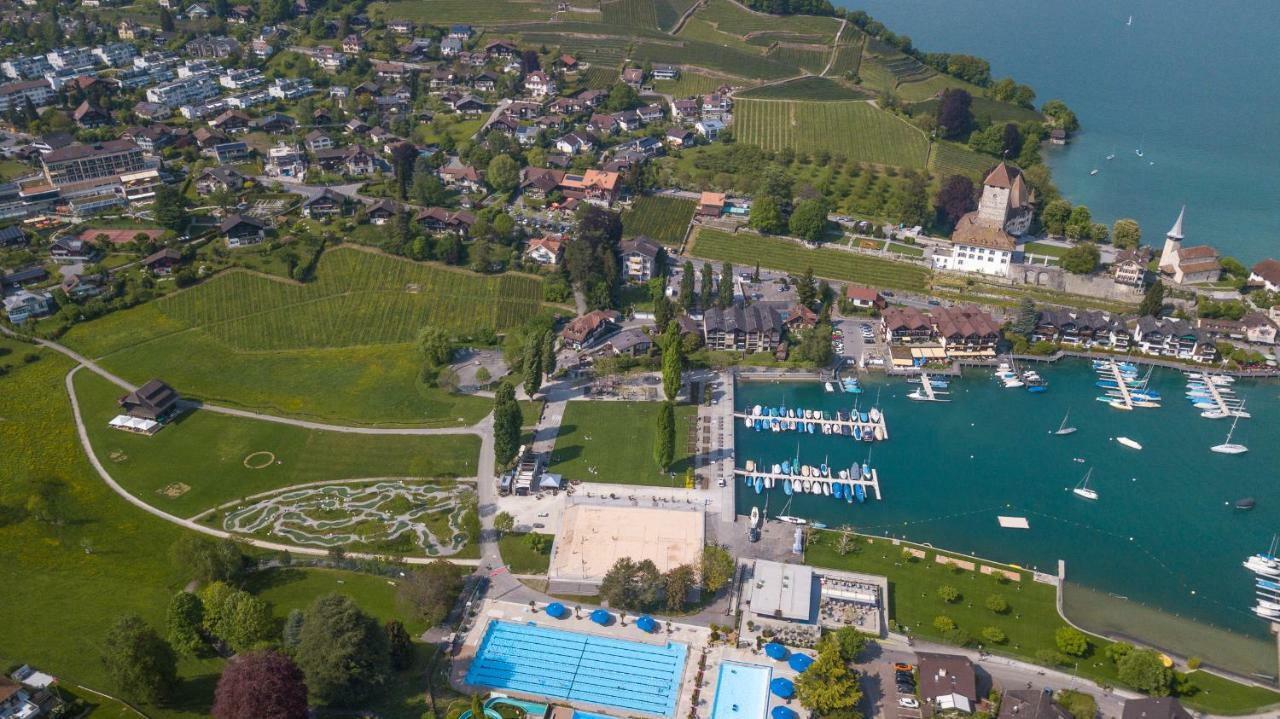 Seaside-Lodge, Top Apartment Spiez Kültér fotó
