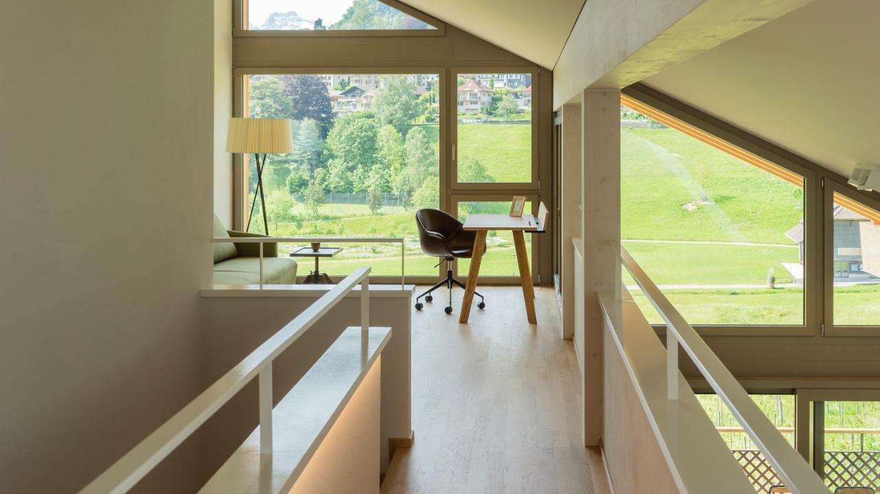 Seaside-Lodge, Top Apartment Spiez Kültér fotó