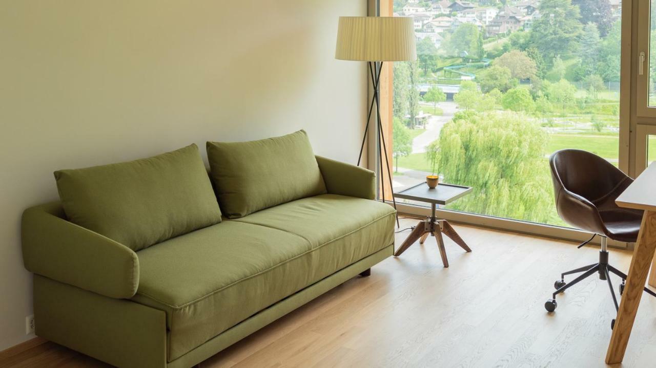 Seaside-Lodge, Top Apartment Spiez Kültér fotó